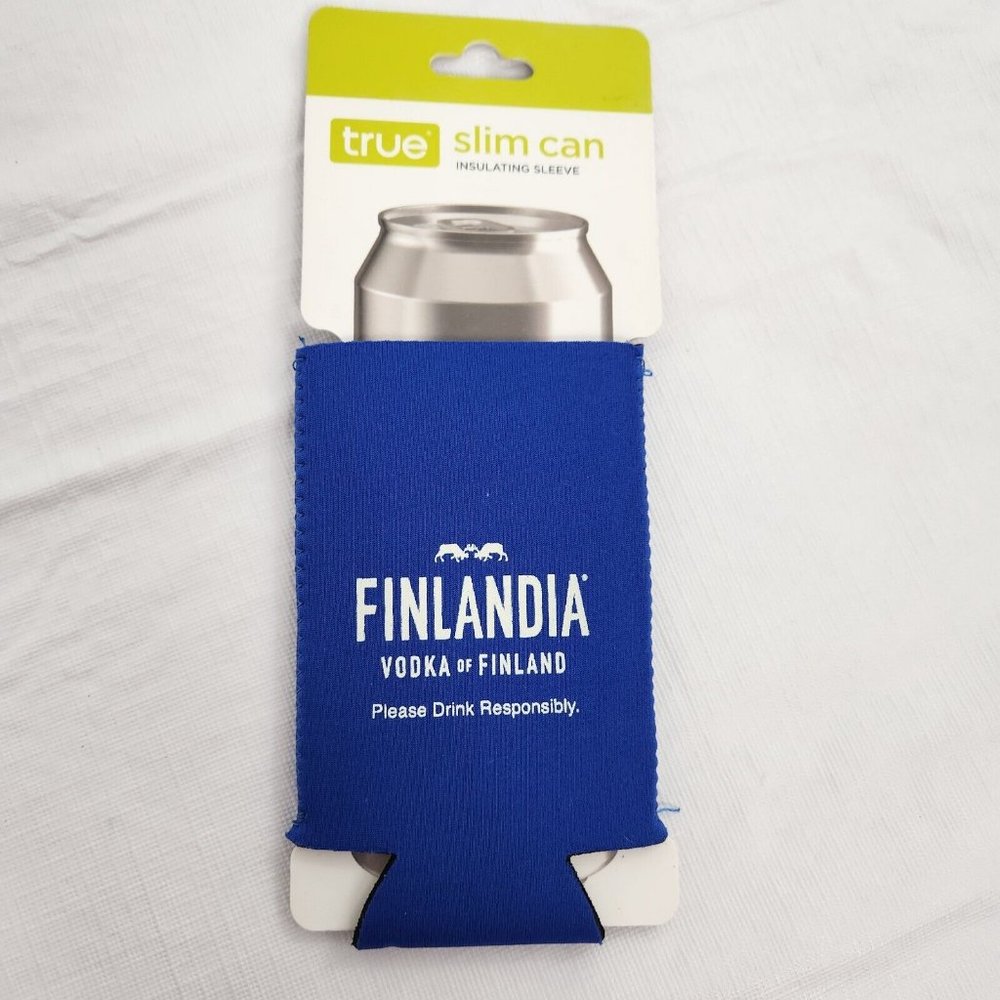 Finlandia Can Koozie Slim Can Insulating Sleeve Vodka Of Finland